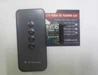 Bộ module rf 4 kênh tự học 433 Mhz + Remote 4 nút nhấn